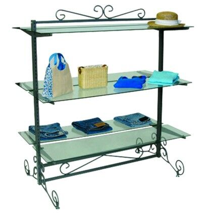 Contemporary Furniture Liquidators on Boutique Decorative Floor Furniture  Double Sided Display Shelves