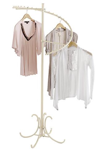 Spiral Clothing Rack, Elegant Garment Rack, Display Store Rack