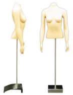 Woman's Display Torso, Freestanding Female Display Form, Ladies Display Torso