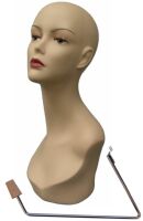 Mannequin Head, Display Mannequin Form,  Fashion Mannequin Display, High Fashion Jewelry Display