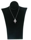 Necklace Display Jewelry Stand Gold Silver Pendants